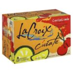 Beverages-LaCroix Cherry Lime Enhanced Sparkling Water