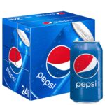 Beverages-Pepsi Regular Soda, 24 Pack