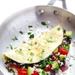 Breakfast In Bed-Egg Based, Vegetable Egg White Omelet