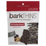 Candy & Chocolate-Bark Thins Snacking Chocolate Dark Chocolate Almond with Sea Salt