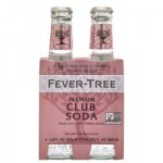 Cocktail Mixers & Seltzers-Fever Tree Premium Club Soda, 4 Pack