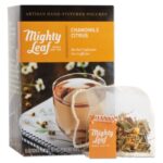 Coffee, Tea & Cocoa-Mighty Leaf Organic Chamomile Citrus Stitched Tea Bags, 15 Ct