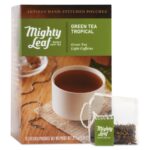 Coffee, Tea & Cocoa-Mighty Leaf Organic Green Tea Tropical Stitched Tea Bags, 15 Ct
