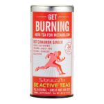 Coffee, Tea & Cocoa-The Republic of Tea Get Burning – Herb Tea for Metabolism, 36 ct