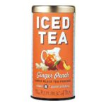 Coffee, Tea & Cocoa-The Republic of Tea Ginger Peach Black Large Iced Tea Pouches, 8 ct