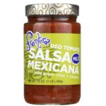 Condiments & Sauces-Frontera Red Tomato Salsa Mexicana with Mild Green Chile & Cilantro, Mild Heat