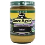 Condiments & Sauces-Once Again Organic Tahini Creamy Sesame Seed