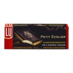 Cookies, Cakes & Pastry-Lu Petit Ecolier European Extra Dark Chocolate Biscuit Cookies, 70% Cocoa