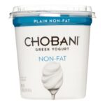 Dairy & Refrigerated-Chobani Plain Nonfat Greek Yogurt – 32oz