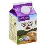 Dairy & Refrigerated-Organic Valley Half & Half, Ultra Pasteurized, Organic, 16 oz
