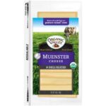Dairy & Refrigerated-Organic Valley Muenster Cheese Slices, 8 ct
