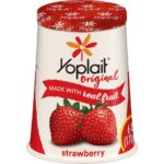 Dairy & Refrigerated-Yoplait Original Strawberry Yogurt