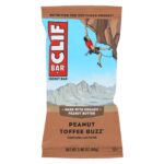 Diet & Nutrition-Clif Bar Energy Bars Peanut Toffee Buzz