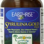 Diet & Nutrition-Earthrise Spirulina Natural Tablets