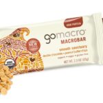 Diet & Nutrition-GoMacro Double Chocolate & Peanut Butter Chips Macrobar Organic Vegan Snack Bars