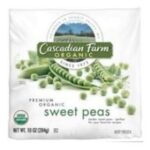 Frozen-Cascadian Premium Frozen Sweet Peas, Organic, Frozen