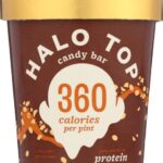 Frozen Desserts-Halo Top Candy Bar Ice Cream 360 Calories