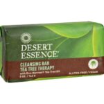 Health & Beauty-Desert Essence Cleansing Bar Tea Tree Therapy Cleansing Bar