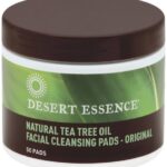 Health & Beauty-Desert Essence Daily Facial Tea Tree Oil Cleansing Pads 50 Pads