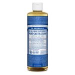Health & Beauty-Dr. Bronner’s Peppermint Pure-Castile Liquid Soap.