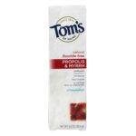 Health & Beauty-Tom’s of Maine Propolis & Myrrh Natural Fluoride Free Toothpaste, Cinnamint