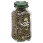 Herbs & Spices-Simply Organic Basil Leaves, Organic