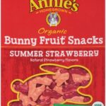 Pantry & Dry Goods-Annie’s Organic Bunny Fruit Snacks Summer Strawberry Pouches