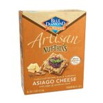 Pantry & Dry Goods-Blue Diamond Artisan Nut-Thins Cracker Snacks Asiago Cheese