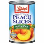 Pantry & Dry Goods-Libby’s Yellow Cling Peach Slices in Pear Juice