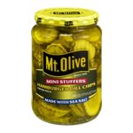 Pantry & Dry Goods-Mt Olive Mini Stuffers Hamburger Dill Chips Made with Sea Salt
