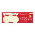 Pantry & Dry Goods-Wellington Toasted Sesame Water Crackers