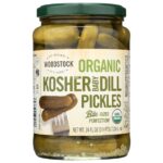 Pantry & Dry Goods-Woodstock Organic Kosher Baby Dill Pickles Bite