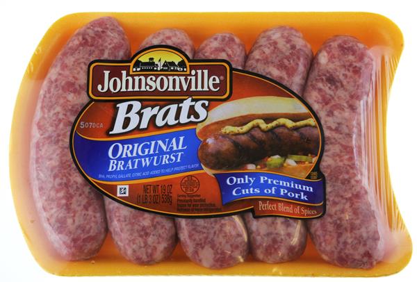 Sausages Brats-Johnsonville Original Brats, 5 ct - salchicha bratwurst -  Cabo Fine Foods