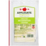 Sliced Deli Cheeses-Applegate Sliced Organic Muenster Cheese