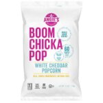 Snacks-BOOMCHICKAPOP Popcorn, White Cheddar