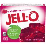 Snacks-JELL-O Raspberry Gelatin