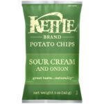 Snacks-Kettle Brand Chips Sour Cream & Onions