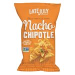 Snacks-Late July Tortilla Chips Nacho Chipotle, Organic