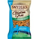 Snacks-Snyders Gluten Free Plain Pretzel Sticks