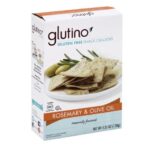 Special Diets-Glutino Rosemary & Olive Oil Gluten Free Crackers