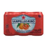Water-San Pellegrino Blood Orange Italian Sparkling Mineral Water, 6 pack