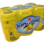 Water-San Pellegrino Limonata Lemon Italian Sparkling Mineral Water, 6 pack