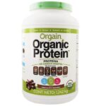 Diet & Nutrition-Orgain Organic Protein Powder Chocolate