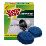 Household Supplies-Scotchbrite Steel Wool, 4 ct