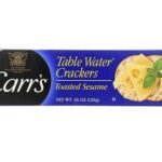 Pantry & Dry Goods-Carrs Table Water Crackers Sesame Seeds