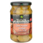 Pantry & Dry Goods-Tassos Aceitunas Griegas Stuffed with Chilies
