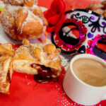Bakery & Pastry-Donuts-Pan de Muerto with Cajeta, 12 ct