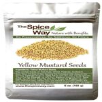 Herbs & Spices-Mustard Seeds-The Spice Way Whole Yellow Mustard Seeds
